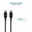 Mobilis Charger 100W 2USB C 1USBA GaN cable 100W Laptop, Smartfon, Tablet Czarny Prąd przemienny Wewnętrzna Ravanson