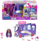 Barbie Extra Minibus koncertowy + Lalka Mini Minis Zestaw HKF84 MATTEL