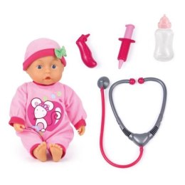 Bayer Lalka Doctor set Doktor 33cm zestaw 93378AA No name