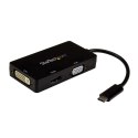 StarTech.com CDPVGDVHDBP zewnętrzna karta graficzna usb 3840 x 2160 px Czarny DATECH