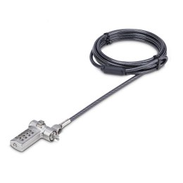 UNIVERSAL LAPTOP LOCK 3-IN-1/LOCKING SECURITY CABLE Targus