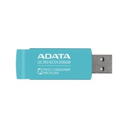 ADATA UC310 ECO pamięć USB 256 GB USB Typu-A 3.2 Gen 1 (3.1 Gen 1) Zielony ADATA