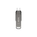 Lexar JumpDrive LJDD400256G-BNQNG pamięć USB 256 GB USB Type-C 3.2 Gen 1 (3.1 Gen 1) Szary Lexar