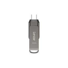 Lexar JumpDrive LJDD400256G-BNQNG pamięć USB 256 GB USB Type-C 3.2 Gen 1 (3.1 Gen 1) Szary Lexar