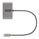 StarTech.com 5G2A2CPDB-USB-C-HUB huby i koncentratory USB 3.2 Gen 1 (3.1 Gen 1) Type-C 5000 Mbit/s Szary Manhattan