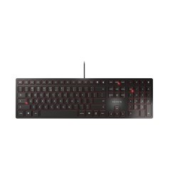 CHERRY KC 6000 Slim klawiatura Uniwersalne USB US English Czarny Cherry