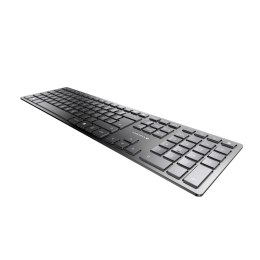 CHERRY KW 9100 SLIM klawiatura Uniwersalne RF Wireless + Bluetooth QWERTZ Niemiecki Czarny Cherry