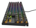 GENESIS Thor 303 TKL klawiatura Gaming USB QWERTZ Niemiecki Czarny GENESIS