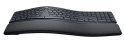 Logitech ERGO K860 for Business klawiatura Biuro Bluetooth Niemiecki Grafitowy Logitech