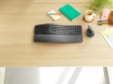 Logitech ERGO K860 for Business klawiatura Biuro Bluetooth Niemiecki Grafitowy Logitech