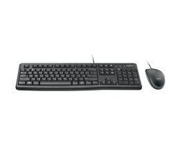 Zestaw klawiatura + mysz Logitech MK129 920-002552 (kolor czarny) Logitech