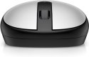 Mysz HP 240 Pike Silver Bluetooth Mouse bezprzewodowa srebrno-czarna 43N04AA Hewlett-Packard