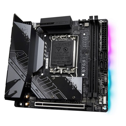 GIGABYTE B760I AORUS PRO DDR4 płyta główna Intel B760 Express LGA 1700 mini ITX Gigabyte