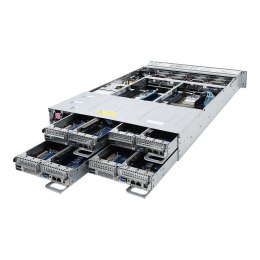 GIGABYTE H261-Z60 Socket SP3 Rack (2U) Czarny Supermicro