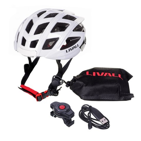 Kask LIVALL BH60SE Neo "L", Bluetooth, biały Livall