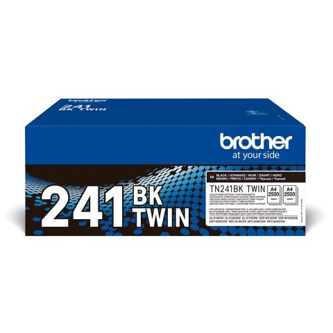 TN-241BKTWIN TONER F. DCP9020CD/70CDW/MFC-9140CDN/9330CDW/40CDW Brother