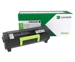 Lexmark 51B2000 kaseta z tonerem Oryginalny Czarny Lexmark