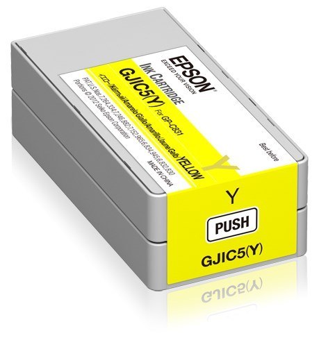 Epson GJIC5(Y): Ink cartridge for ColorWorks C831 (Yellow) (MOQ=10) No name