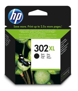 HP Oryginalny wkład atramentowy 302XL, czarny XL Hewlett-Packard