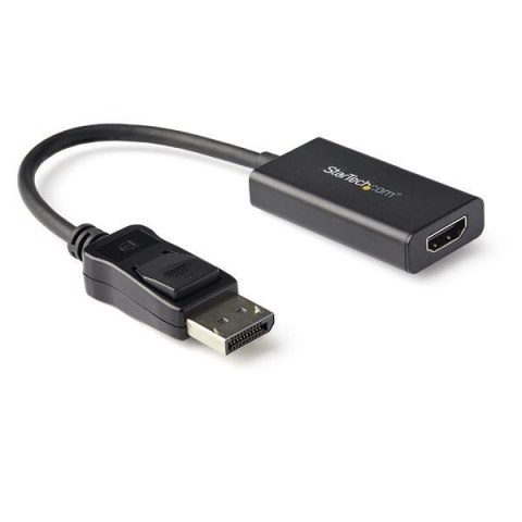 StarTech.com DP2HD4K60H adapter kablowy 0,122 m DisplayPort HDMI Typu A (Standard) Czarny Microsoft (OEM)