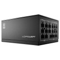 LC-Power LC1200P V3.0 moduł zasilaczy 1200 W 20+4 pin ATX ATX Czarny LC-POWER