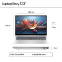 HP ENVY 17-da0006nw Ultra 5 125H 17,3"FHD Touch AG IPS 300nits 16GB DDR5 SSD1TB Intel Arc 5MP W11Pro 2Y Glacier Silver Hewlett-Packard