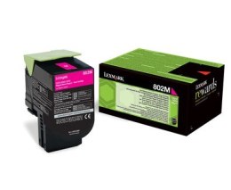 RETURN PROGRAM TONER CARTRIDGE/802M MAGENTA1K PGS F CX310 No name