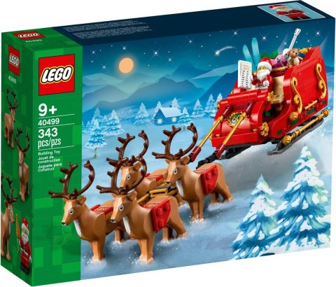 LEGO 40499 Sanie Świętego Mikołaja Lego