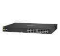 Aruba 6100 24G Class4 PoE 4SFP+ 370W Zarządzany L3 Gigabit Ethernet (10/100/1000) Obsługa PoE 1U Czarny High Peak