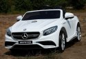 MERCEDES S63 AMG LICENCJA, MIĘKKIE KOŁA EVA FULL OPCJA/HL169