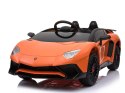 ORYGINALNE LAMBORGHINI AVENTADOR PEŁNA OPCJA, MIĘKKIE KOŁA, MIĘKKIE SIEDZENIE/BDM0913