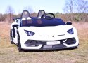 LICENCJONOWANY LAMBORGHINI AVENTADOR SVJ DLA 2 DZIECI, FUNKCJA DRIFTU MIĘKKIE SIEDZENIE, MIĘKKIE KOŁA/SX2028