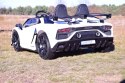 LICENCJONOWANY LAMBORGHINI AVENTADOR SVJ DLA 2 DZIECI, FUNKCJA DRIFTU MIĘKKIE SIEDZENIE, MIĘKKIE KOŁA/SX2028