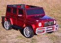 MERCEDES G63 AMG DLA 2 DZIECI, 24V, 4X4, MIĘKKIE KOŁA EVA, MIĘKKIE SIEDZENIE, LAKIER POLEROWANY FULL OPCJA/S-307