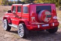 MERCEDES G63 AMG DLA 2 DZIECI, 24V, 4X4, MIĘKKIE KOŁA EVA, MIĘKKIE SIEDZENIE, LAKIER POLEROWANY FULL OPCJA/S-307