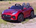 AUTO NA AKUMULATOR JAGUAR F TYPE, MIĘKKIE KOŁA, MIĘKKIE SIEDZENIE, SUPER JAKOSĆ - LAKIER/QLS5388