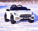 MERCEDES NA AKUMULATOR AMG GT, MIĘKKIE KOŁA EVA, MIĘKKIE SIEDZENIE/HL2588