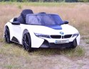 ORYGINALNE BMW I8 - MIĘKKIE KOŁA, MIĘKKIE SIEDZENIE/JE1001