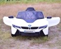 ORYGINALNE BMW I8 - MIĘKKIE KOŁA, MIĘKKIE SIEDZENIE/JE1001