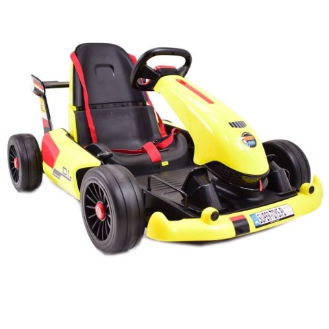 SZYBKI GOKART NA AKUMULATOR 12 V, CZUJNIK ANTYKOLIZYJNY/XMX-619