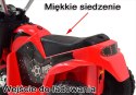 MOTOR CHOPPER - PIERWSZY MOTOREK DLA DZIECKA, MIĘKKIE SIEDZENIE/JC916