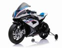 MOTOR NA AKUMULATOR ŚCIGACZ ORYGINALNE BMW HP4 RACE, KOŁA EVA, MIĘKKIE SIEDZENIE/JT5001