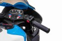 MOTOR NA AKUMULATOR ŚCIGACZ ORYGINALNE BMW HP4 RACE, KOŁA EVA, MIĘKKIE SIEDZENIE/JT5001