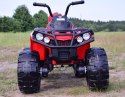 MEGA WIELKI QUAD 4X4, AMORTYZATORY, MIĘKKIE KOŁA, PILOT, WOLNY START,/LB8868