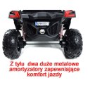 MEGA AUTO BUGGI 4X4 , PANEL MP4, MIĘKKIE KOŁA EVA, MIĘKKIE SIEDZENIE FULL OPCJA 2X 12V/XMX603