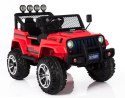 MEGA JEEP SUNSHINE, NAPĘD 4X4, 2X12V, WOLNY START/ MIĘKKIE KOŁA, BLUETOOTH, RADIO EXCLUSIVE/2388