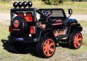 MEGA JEEP SUNSHINE, NAPĘD 4X4, 2X12V, WOLNY START/ MIĘKKIE KOŁA, BLUETOOTH, RADIO EXCLUSIVE/2388