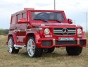 MERCEDES G63 AMG DWA SILNIKI, OTWIERA DRZWI MOCNY, MIĘKKIE KOŁA/HL168