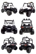 MEGA BUGGY UTV DLA 2 DZIECI, 4 SILNIKI, MIĘKKIE SIEDZENIE, MIĘKKIE KOŁA/7988-HIGH