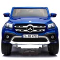 MERCEDES X LICENCJA, - 4X4 , 2x12V PANEL MP4, MIĘKKIE KOŁA EVA, MIĘKKIE SIEDZENIE, LAKIER POLEROWANY, FUNKCJA BUJANIA FULL OPC